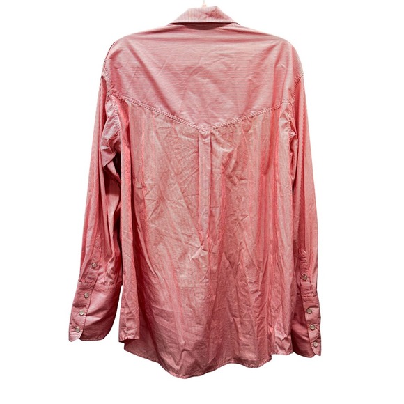 RIKA Studios by Ulrika Lundgren Levi Shirt Red White Stripe Western Size S - XL - Picture 6 of 10